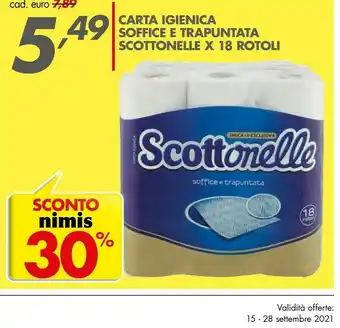 Italmark Scottonelle Carta Igienica Soffice E Trapuntata offerta