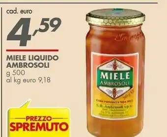 Italmark Ambrosoli Miele Liquido offerta