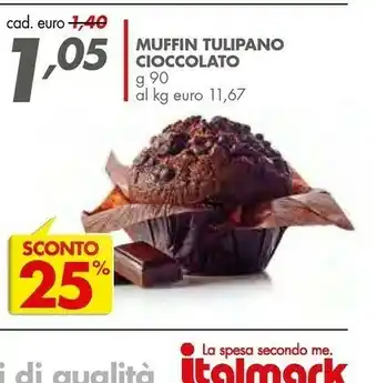 Italmark Muffin Tulipano Cioccolato offerta