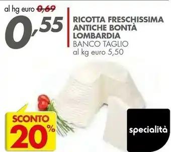 Italmark Ricotta offerta