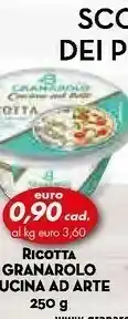 Italmark Granarolo Ricotta 250 G(ml) offerta