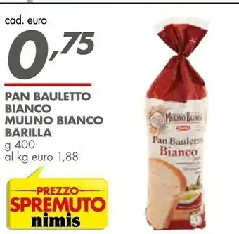 Italmark Mulino Bianco Pan Bauletto Bianco 400 G(ml) offerta