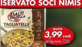 Findus 4 Salti Padella Tagliatelle