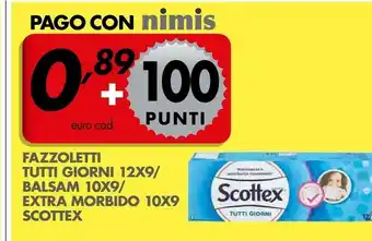 Italmark Scottex Fazzoletti Tutti Giorni offerta