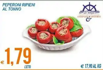MD Discount Le delizie Peperoni Ripieni Al Tonno offerta