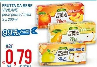 MD Discount Viviland Frutta Da Bere Pera offerta