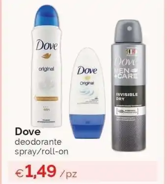 Prodet Dove Deodorante offerta