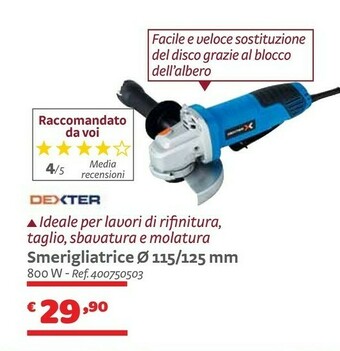 Dexter Smerigliatrice