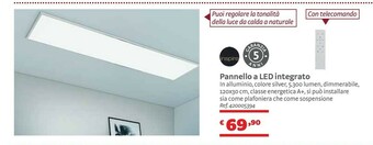 Bricocenter Pannello A Led Integrato offerta