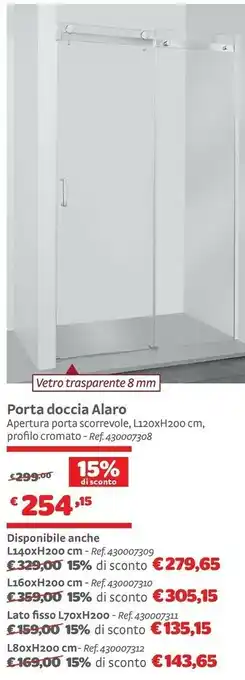 Bricocenter Porta Doccia Alaro offerta