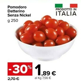 Carrefour Market Pomodoro Datterino Senza Nickel offerta