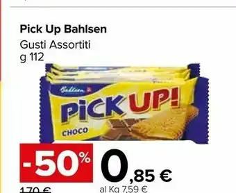 Carrefour Market Bahlsen Pick Up! Choco 112 G(ml) offerta