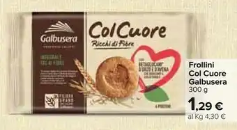 Carrefour Cuore Frollini offerta