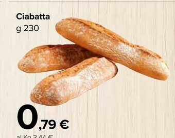 Carrefour Ciabatta offerta