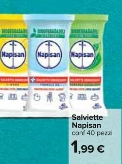 Carrefour Napisan Salviettine offerta