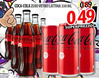 Il Genio Supermercato COCA-COLA ZERO VETRO LATTINA 330 ML offerta