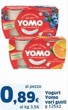 Sigma Yomo - yogurt offerta