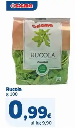 Sigma Sigma - rucola offerta