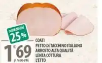 Sisa Petto di tacchino offerta
