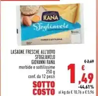 Conad Lasagne offerta