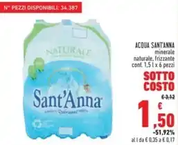 Conad Acqua sant'anna offerta
