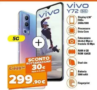Expert Vivo Smartphone Y72 offerta