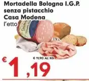 Despar Mortadella offerta