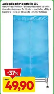 DPiù Asciugabiancheria portatile dcg offerta