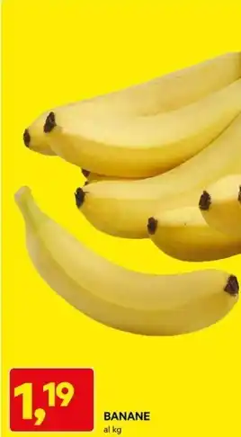 DPiù Banane offerta