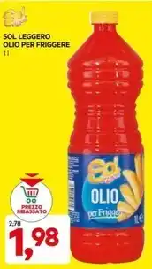 DPiù Sol leggero - olio per friggere offerta