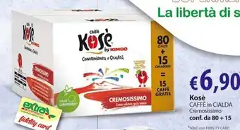 Cialde caffè
