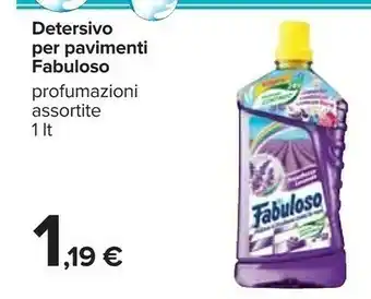 Carrefour Fabuloso Detersivo Per Pavimenti offerta