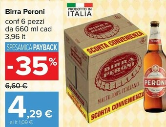 Carrefour Peroni Birra offerta