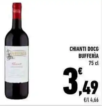 Conad CHIANTI DOCG BUFFERIA 75 cl offerta