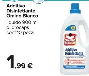 Carrefour Omino Bianco Additivo Disinfettante offerta