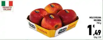 Conad MELE EVELINA MELINDA 750g offerta