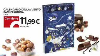 Coop CALENDARIO DELL'AVVENTO BACI PERUGINA 278g offerta