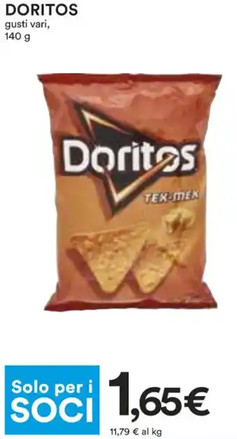 DORITOS gusti vari, 140 g