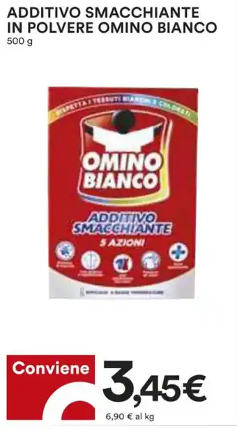Coop ADDITIVO SMACCHIANTE IN POLVERE OMINO BIANCO 500 g offerta