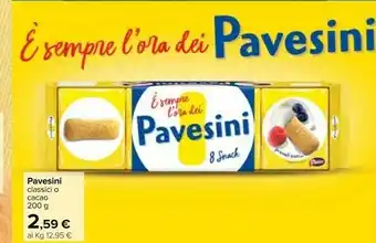Carrefour Pavesi Pavesi - Pavesini offerta