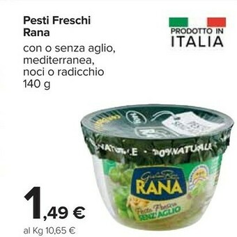 Carrefour Rana Pesto offerta