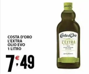Sisa COSTA D'ORO L'EXTRA OLIO EVO 1 LITRO offerta