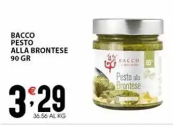 Sisa BACCO PESTO ALLA BRONTESE 90 GR offerta