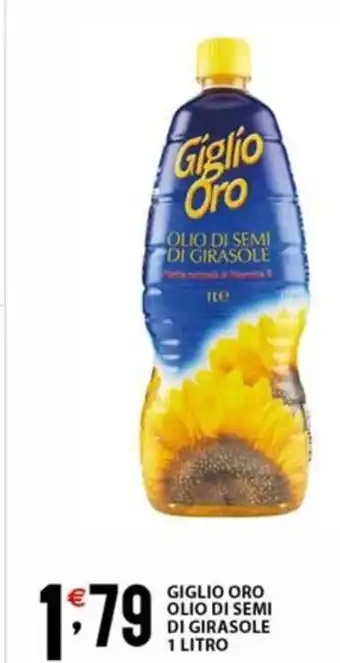 GIGLIO ORO OLIO DI SEMI DI GIRASOLE 1 LITRO