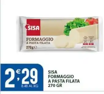 Sisa SISA FORMAGGIO A PASTA FILATA 270g offerta