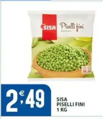 Sisa SISA PISELLI FINI 1 KG offerta