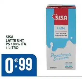 Sisa SISA LATTE UHT PS 100% ITA 1 LITRO offerta