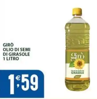 GIRO OLIO DI SEMI DI GIRASOLE 1 LITRO