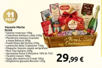 Carrefour Vassoio Marte Drink offerta