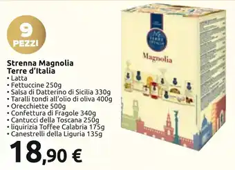Carrefour Strenna Magnolia Terre d'Italia offerta